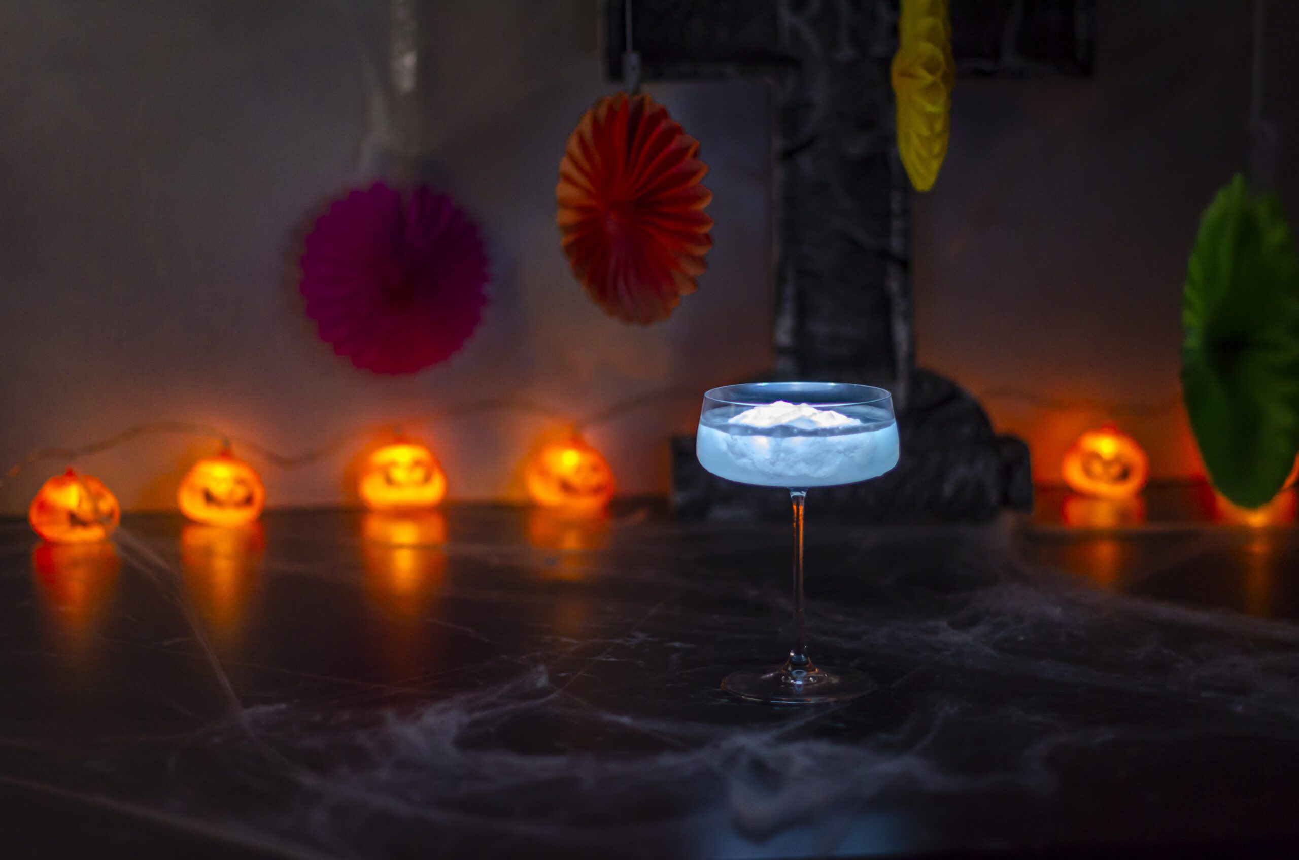 Halloween cocktail menu